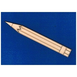 Kredka 15x1,7cm / SKLEJKA #3mm / grawer